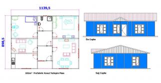 102 m2 : 38.800 TL