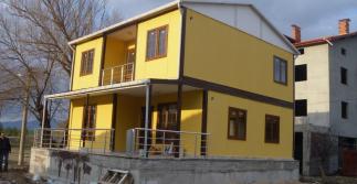 110 m2 İki Katlı Prefabrik Ev 2