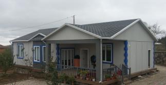 130 m2 Tek Katlı Prefabrik Ev
