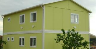 138 m2 İki Katlı Prefabrik Ev