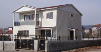 140 m2 İki Katlı Prefabrik Ev