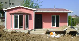 68 m2 Tek Katlı Prefabrik Ev 1