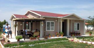 75 m2 Tek Katlı Prefabrik Evler
