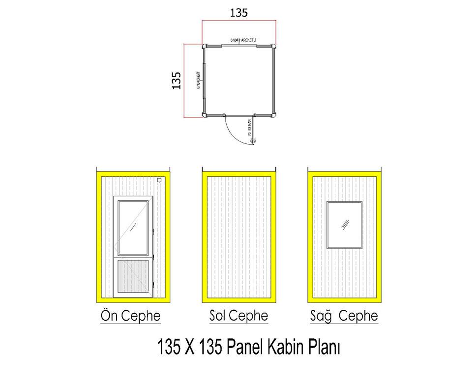 Etika Kabin 135*135