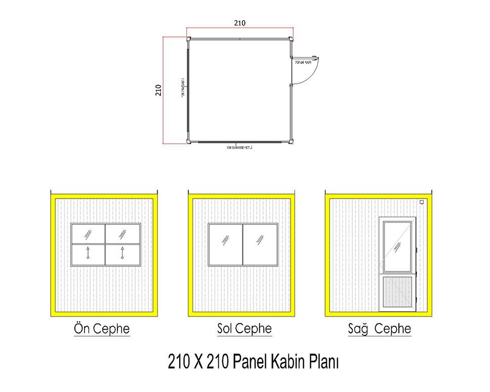 Etika Kabin 210*210