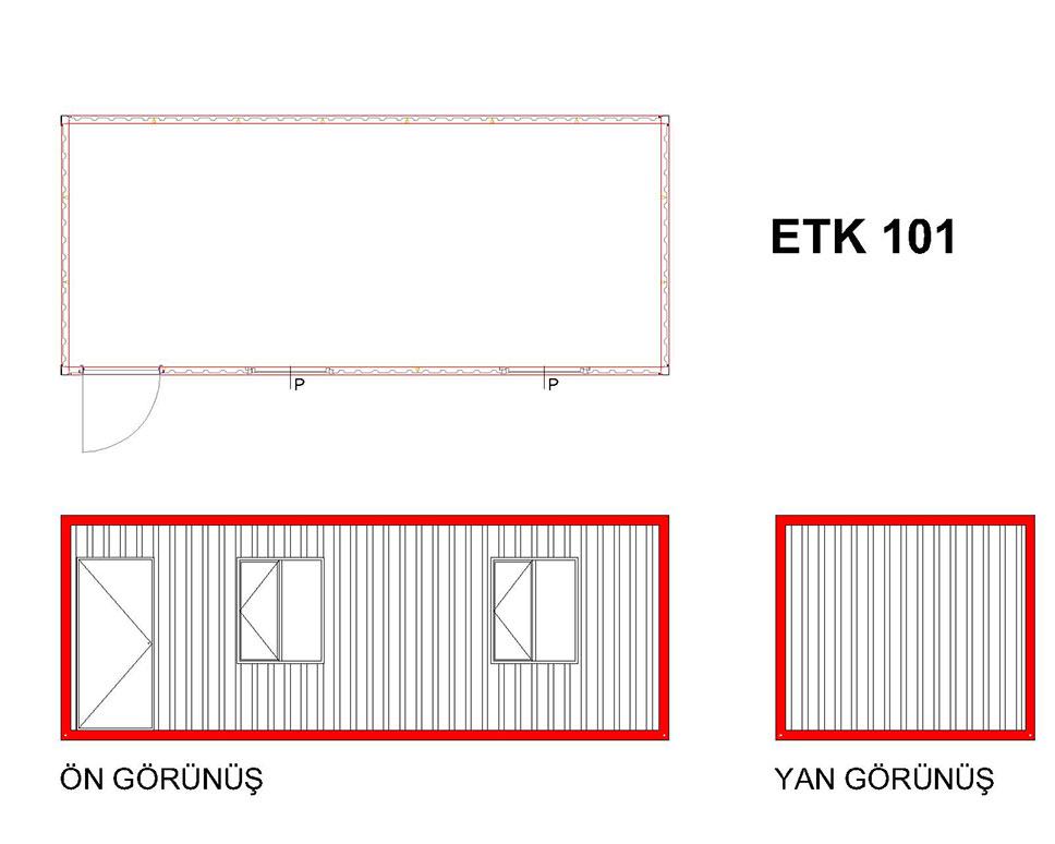 ETK-101 Konteyner