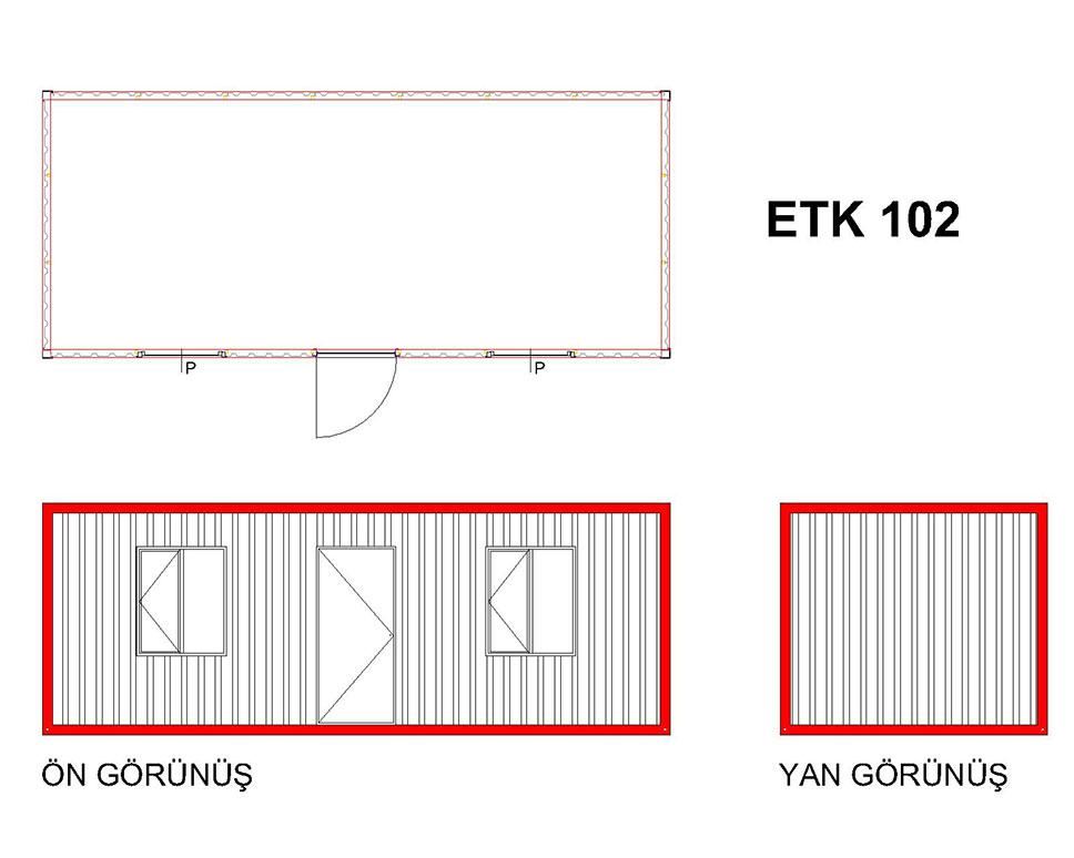ETK-102 Konteyner