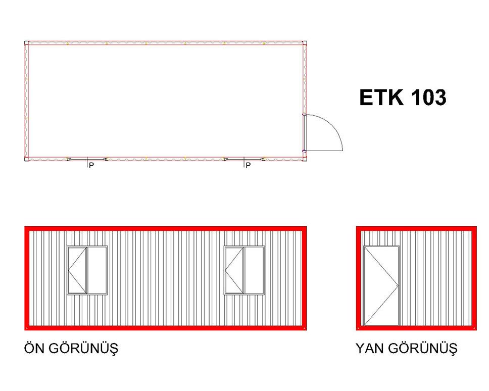 ETK-103 Konteyner